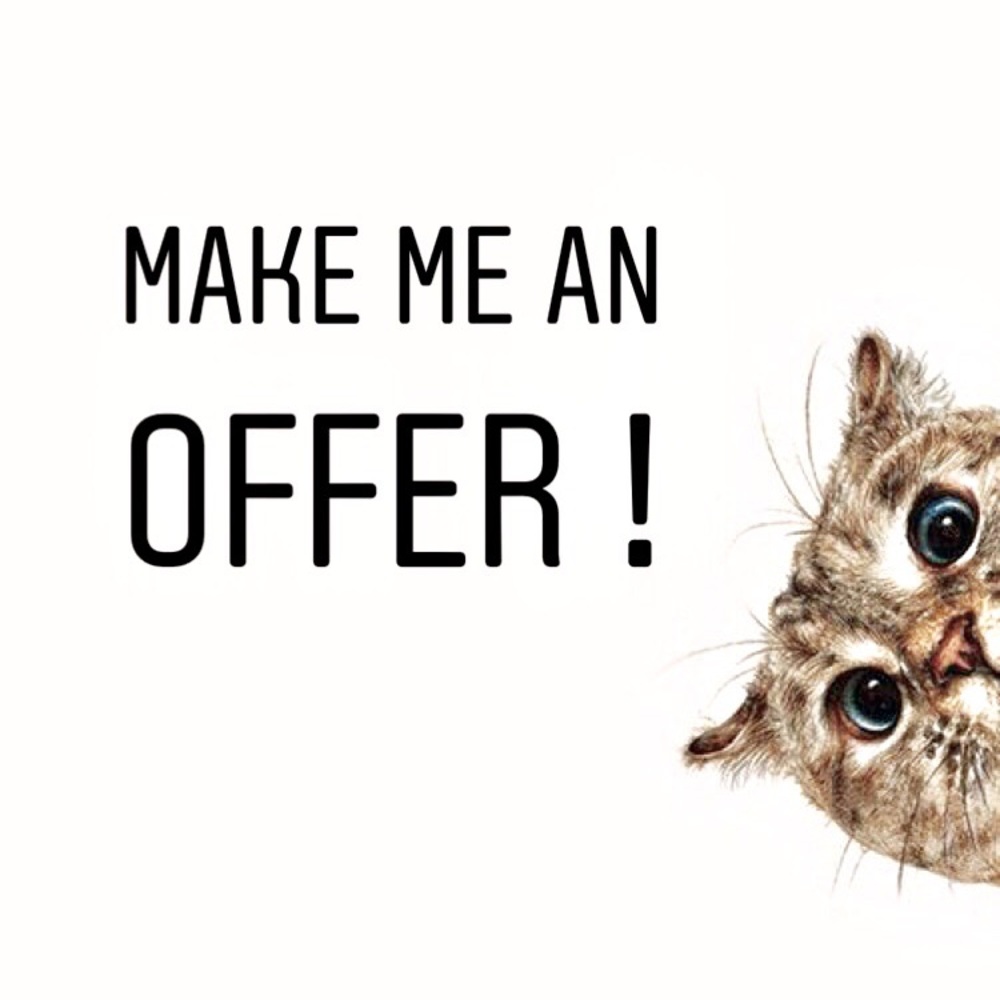 Let’s talk offers!